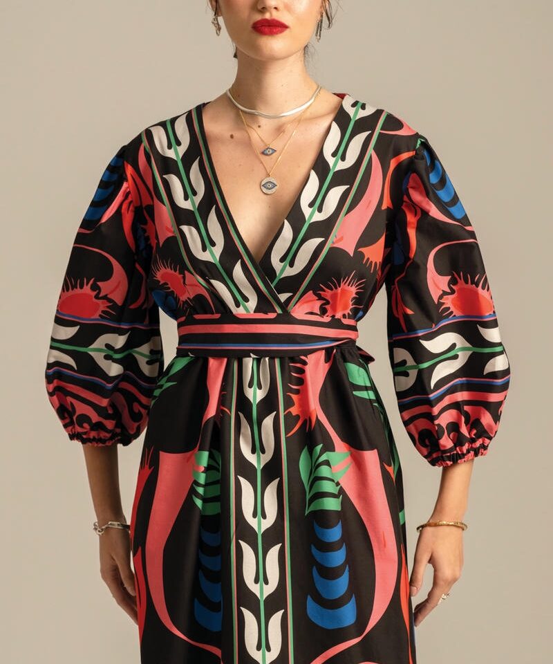 NARCISSUS DRESS - Cotton