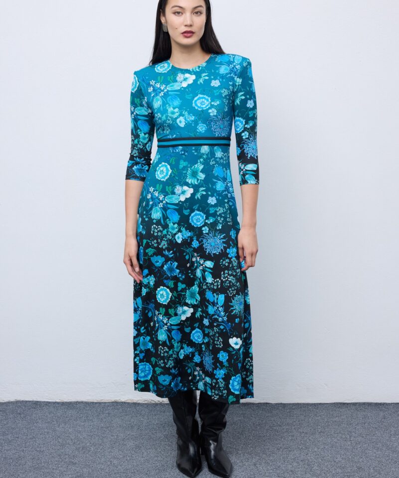 Skyfall Blossom Zersei Midi Dress