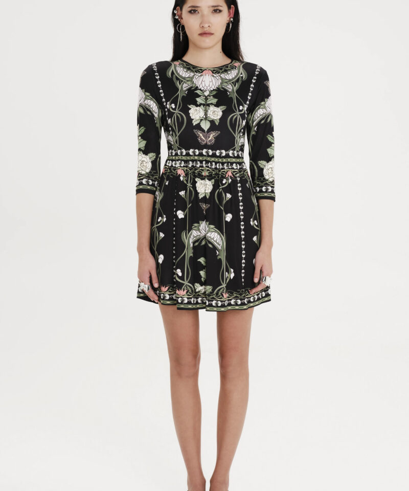 WILDFLOWERS SHORT DRESS